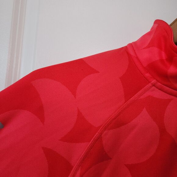 nike Girl's sports dri-fit coral p zip-up high neck top Xl urban fitness style - Picture 8 of 13